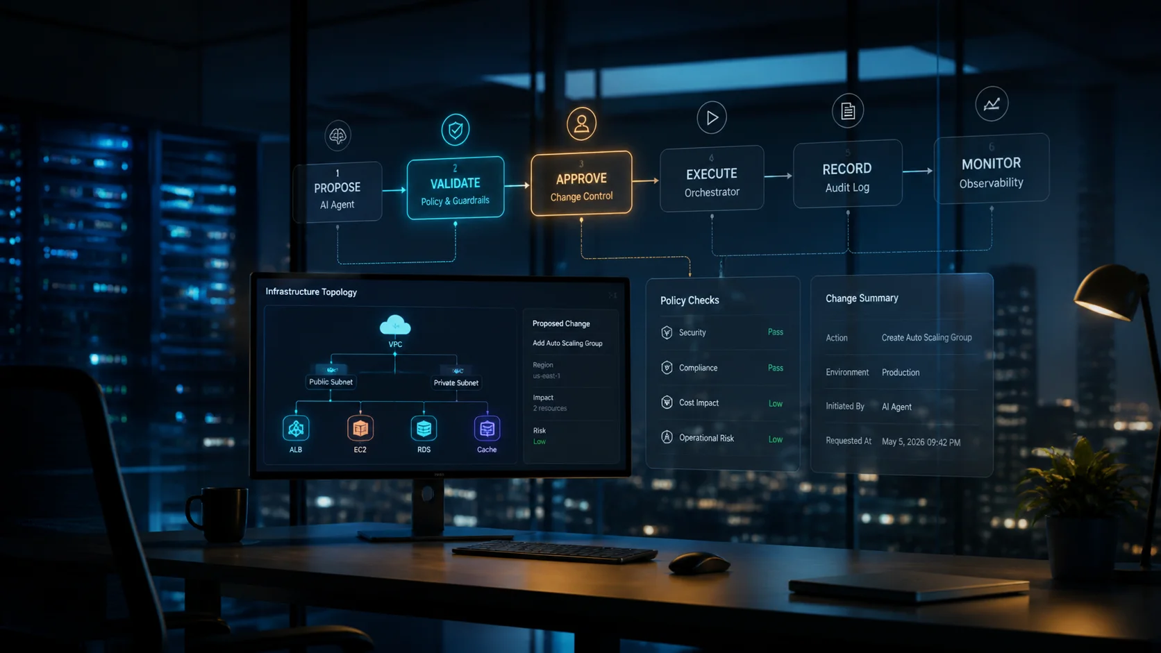 When AI agents can apply cloud changes, change control has to change